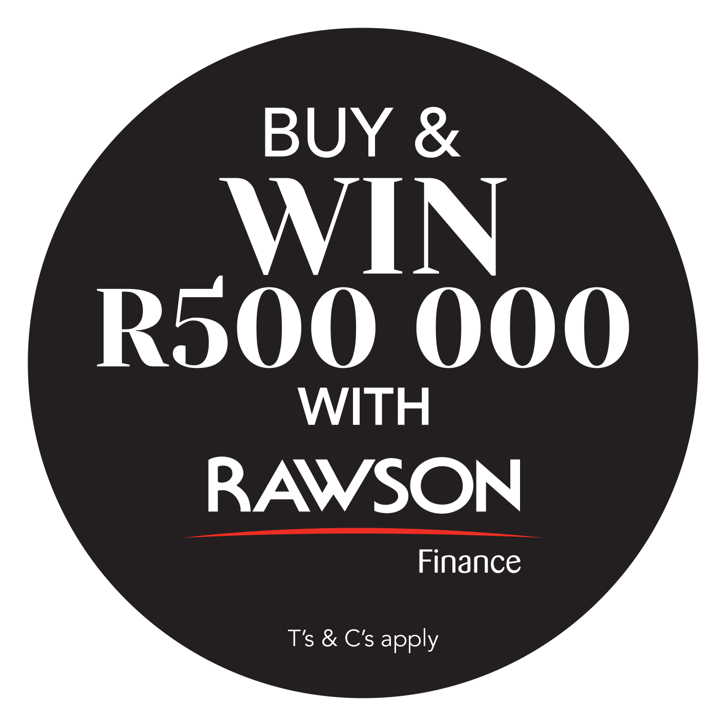 Win R500 000 with Rawson Finance
